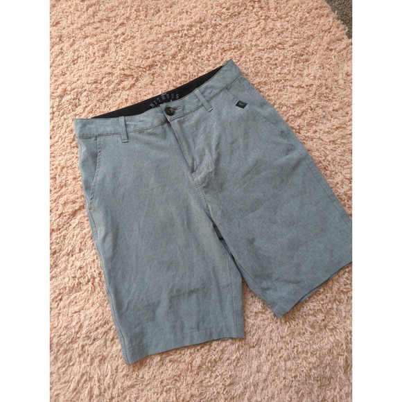 Nitrous Black Gray Summer Outdoor Skater Shorts 28 - Picture 2 of 5